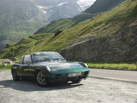 Porsche 914 green